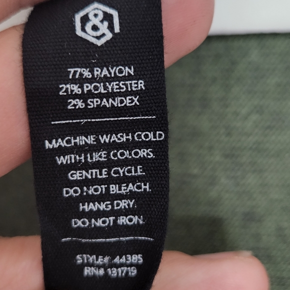 Agnes & Dora Green Black Long Line Open 1/2 Sleeve Cardigan Size XS - Picture 6 of 6